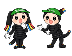 イメージキャラクター「マルネちゃんとマルヨシくん」
