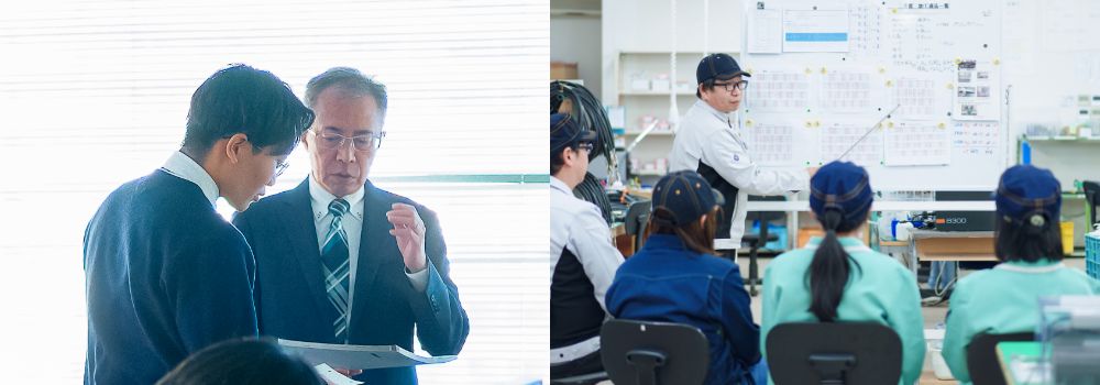 写真：事務所内のようす